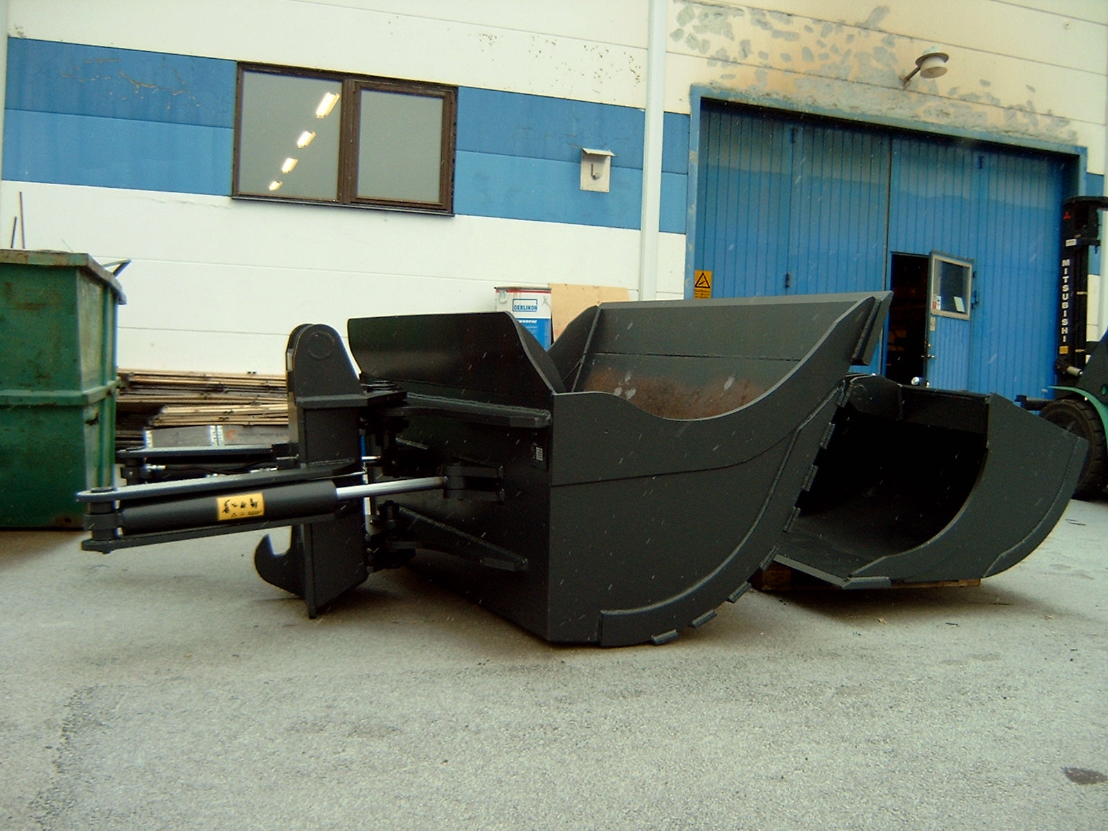 Hydrauliskt planeringsskopa 2