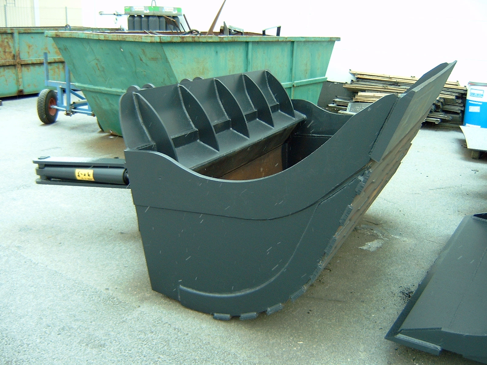 Hydrauliskt planeringsskopa 3