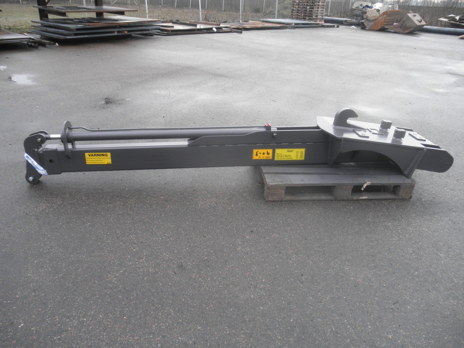 Hydraulisk kranarm