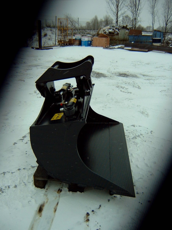Hydraulisk planeringsskopa 8