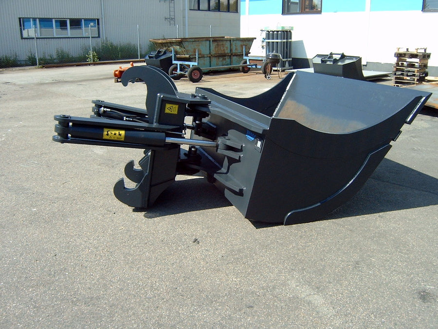 Hydraulisk planeringsskopa 9